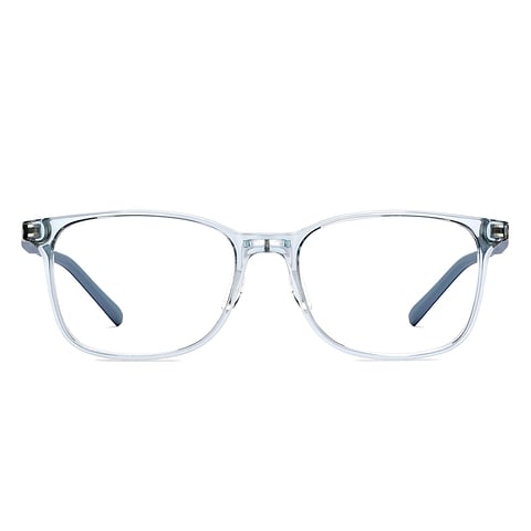 Lenskart Air Blue Transparent Full Rim Rectangle right side