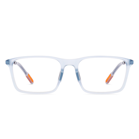 Lenskart Air Blue Transparent Full Rim Rectangle right side