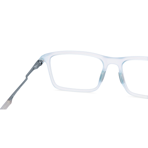 Lenskart Air Blue Transparent Full Rim Rectangle right side