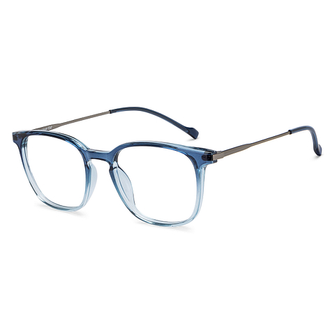 Lenskart Air Blue Transparent Full Rim Square right side