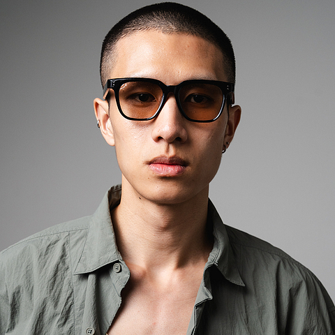 Lenskart Black Full Rim Square left side
