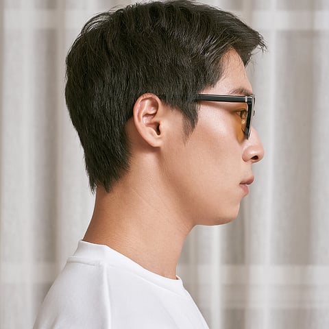 Lenskart Black Full Rim Square left side