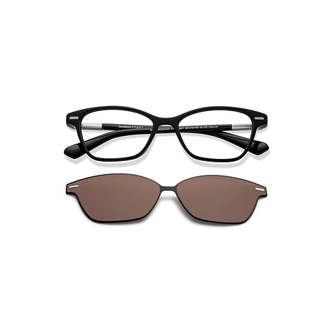 Lenskart STUDIO Brown Full Rim Cat Eye Lenskart STUDIO SG Switch LK E17674AF Accessories left side