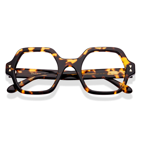 petit♪ Brown Full Rim Hexagonal Le Petit Lunetier LPL India 3K Romy