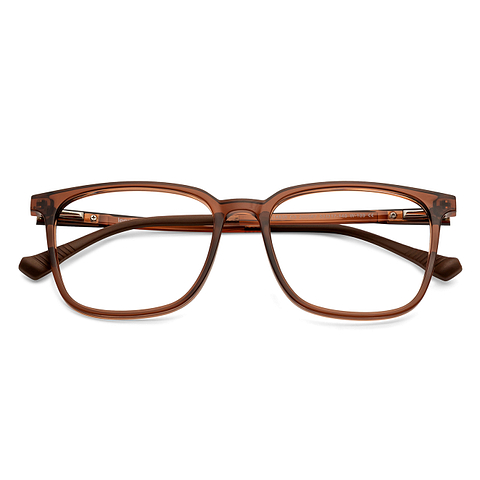 Lenskart Air Online Light Brown Full Rim Square right side