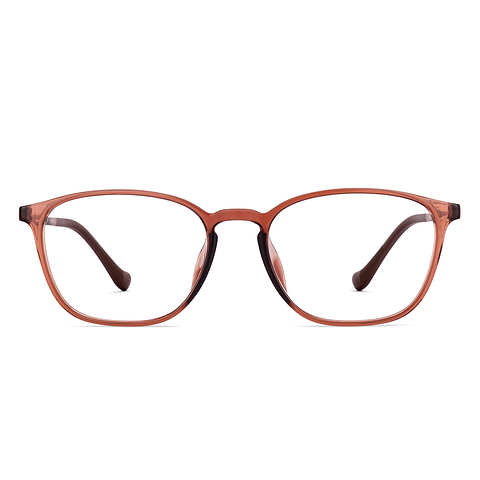 Lenskart Air Light Brown Full Rim Rectangle right side