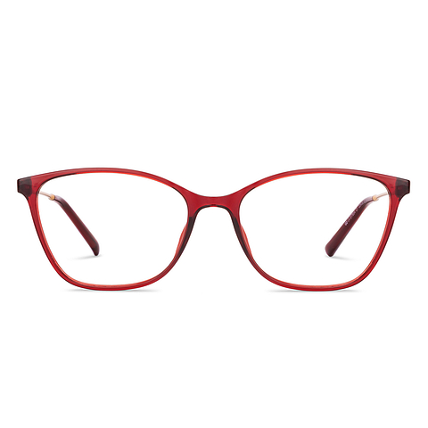 Lenskart Air Red Full Rim Cat Eye right side