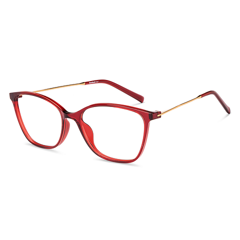 Lenskart Air Red Full Rim Cat Eye right side