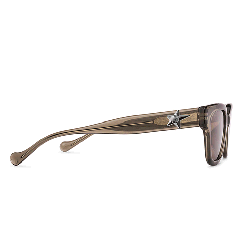 Lenskart Brown Full Rim Rectangle left side