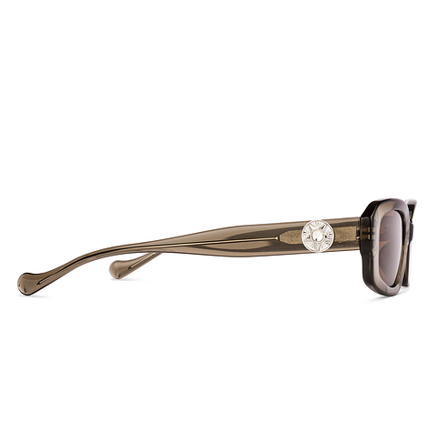 Lenskart Green Transparent Full Rim Rectangle left side