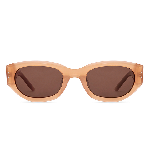 Lenskart Light Brown Full Rim Rectangle right side