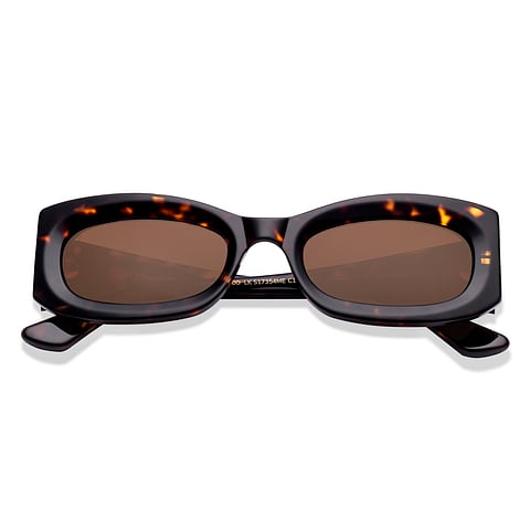 Lenskart Tortoise Full Rim Rectangle right side