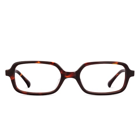 Lenskart Brown Tortoise Full Rim Rectangle right side