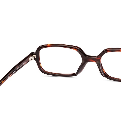 Lenskart Brown Tortoise Full Rim Rectangle right side