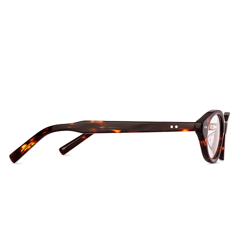 Lenskart Brown Tortoise Full Rim Round right side