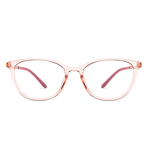 Lenskart Air Brown Transparent Full Rim Cat Eye right side Lenskart Air Brown Transparent Full Rim Cat Eye right side