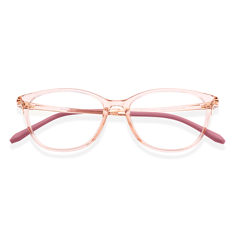 Lenskart Air Brown Transparent Full Rim Cat Eye left side Lenskart Air Brown Transparent Full Rim Cat Eye left side