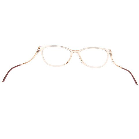 Lenskart Air Brown Transparent Full Rim Cat Eye left side Lenskart Air Brown Transparent Full Rim Cat Eye left side