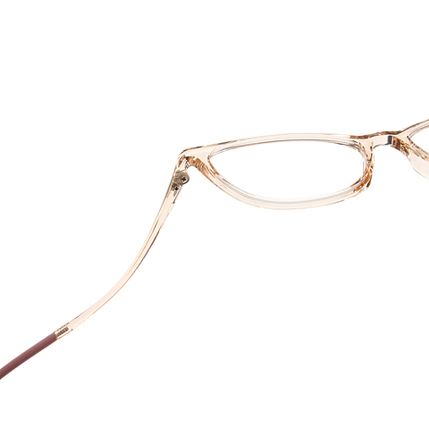 Lenskart Air Brown Transparent Full Rim Cat Eye right side Lenskart Air Brown Transparent Full Rim Cat Eye right side