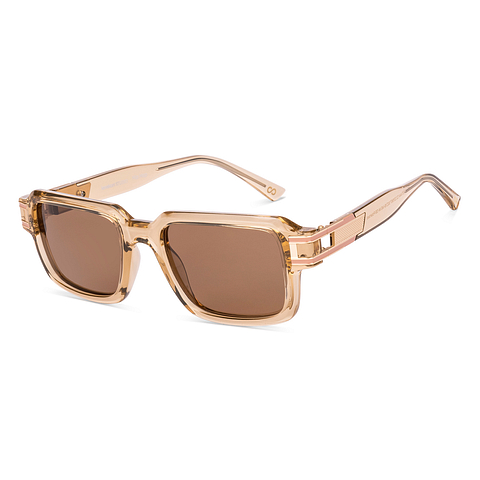 Lenskart Studio Online Brown Transparent Full Rim Rectangle right side