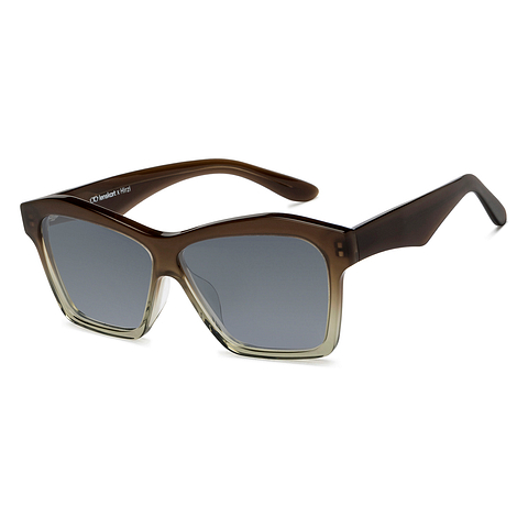 Lenskart Brown Transparent Full Rim Square left side