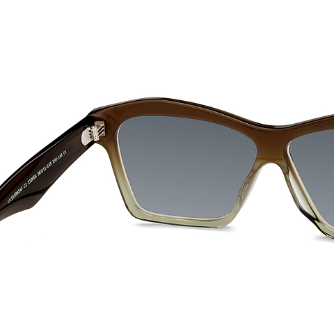 Lenskart Brown Transparent Full Rim Square right side