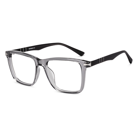 Lenskart Clear Gray  Full Rim Square right side