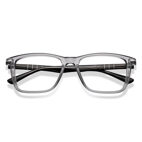 Lenskart Clear Gray  Full Rim Square left side