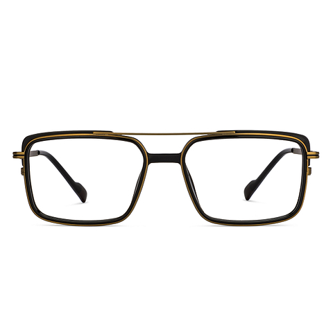 Lenskart Studio Online Black Full Rim Square left side