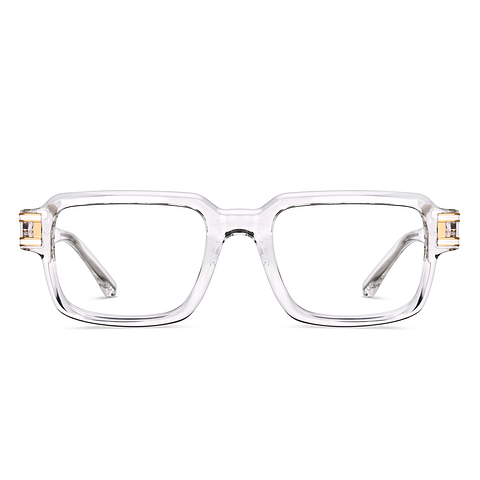 Lenskart Studio Online Crystal Transparent Full Rim Square right side