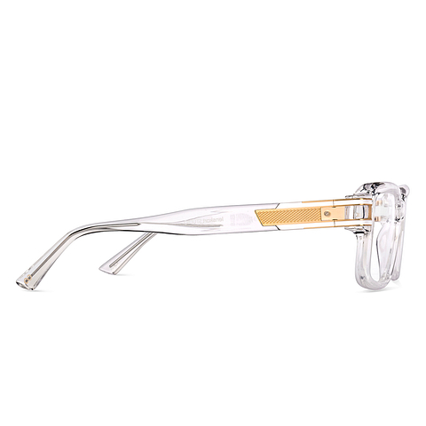Lenskart Studio Online Crystal Transparent Full Rim Square right side