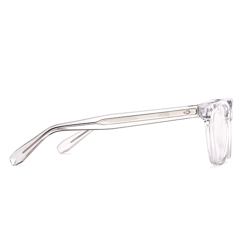 Lenskart Studio Online Crystal Transparent Full Rim Square right side Lenskart Studio Online Crystal Transparent Full Rim Square right side