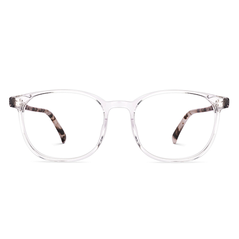 Lenskart Crystal Transparent Full Rim Square right side