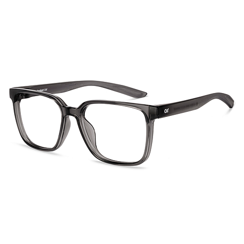 Lenskart Air CRYSTAL GREY Full Rim Square right side