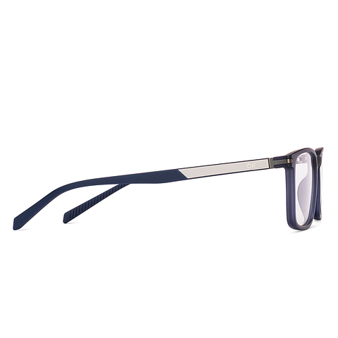 Lenskart Air Dark Blue Full Rim Rectangle left side