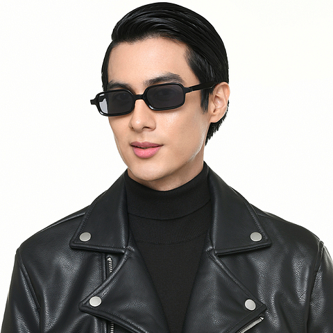 Lenskart Black Full Rim Rectangle right side