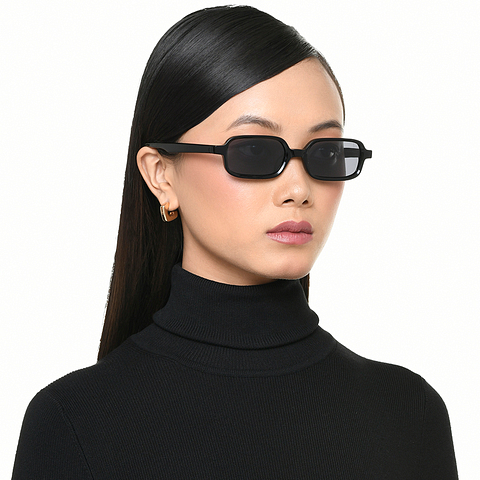 Lenskart Black Full Rim Rectangle right side