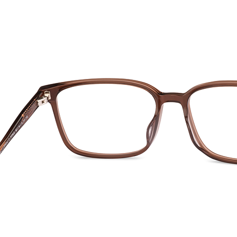 Lenskart Dark Brown Full Rim Square right side