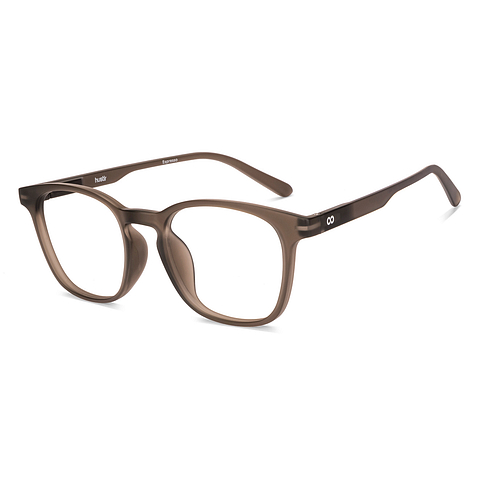 Lenskart Hustlr Dark Brown Full Rim Square left side