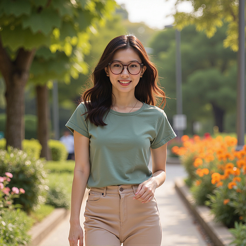 Lenskart Dark Brown Full Rim Square right side