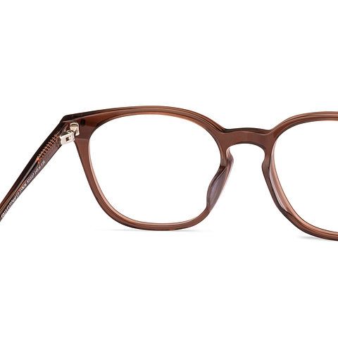 Lenskart Dark Brown Full Rim Square right side