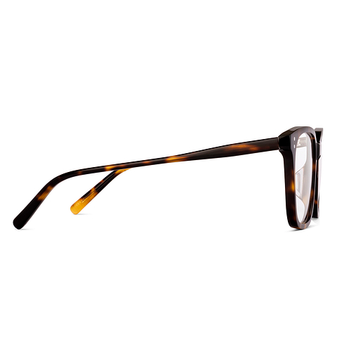 Lenskart Dark Brown Full Rim Square left side