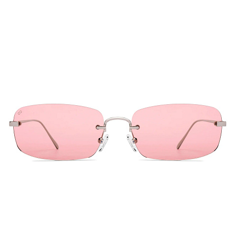 Lenskart Silver Rimless Rectangle right side
