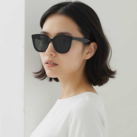 Lenskart Black Full Rim Square left side
