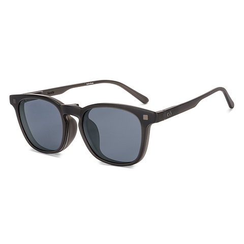 Lenskart Hustlr Dark Grey Full Rim Square left side