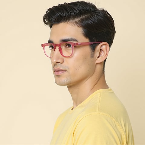 Lenskart Hustlr Online Flamingo Full Rim Square right side