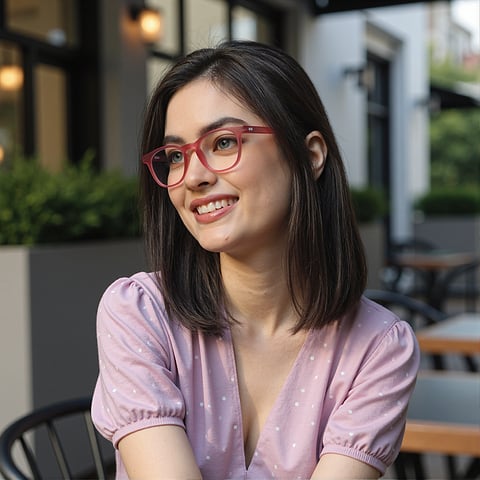 Lenskart Hustlr Flamingo Full Rim Square right side