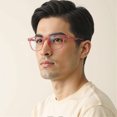 Lenskart Hustlr Flamingo Full Rim Square left side
