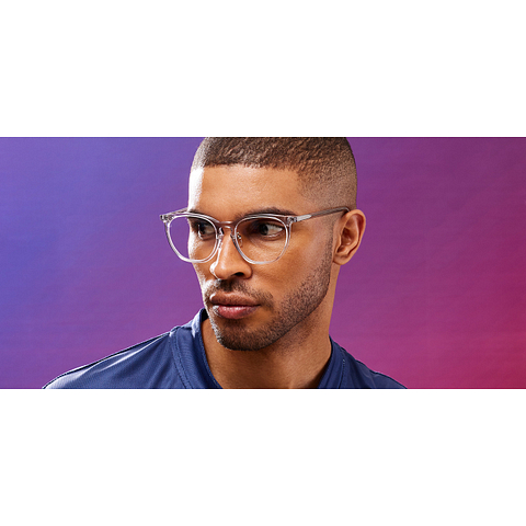 Lenskart Gray Transparent Full Rim Square right side