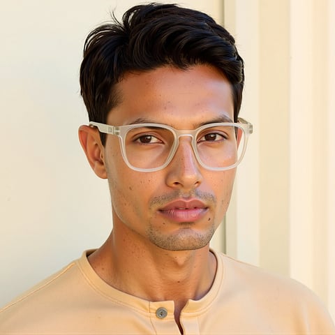 Lenskart Hustlr Frost Full Rim Square left side